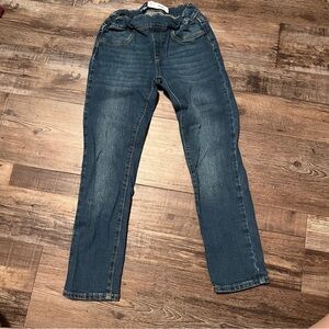 Old Navy Girlss Stylish Skinny Blue Denim Jeans with elastic waistband